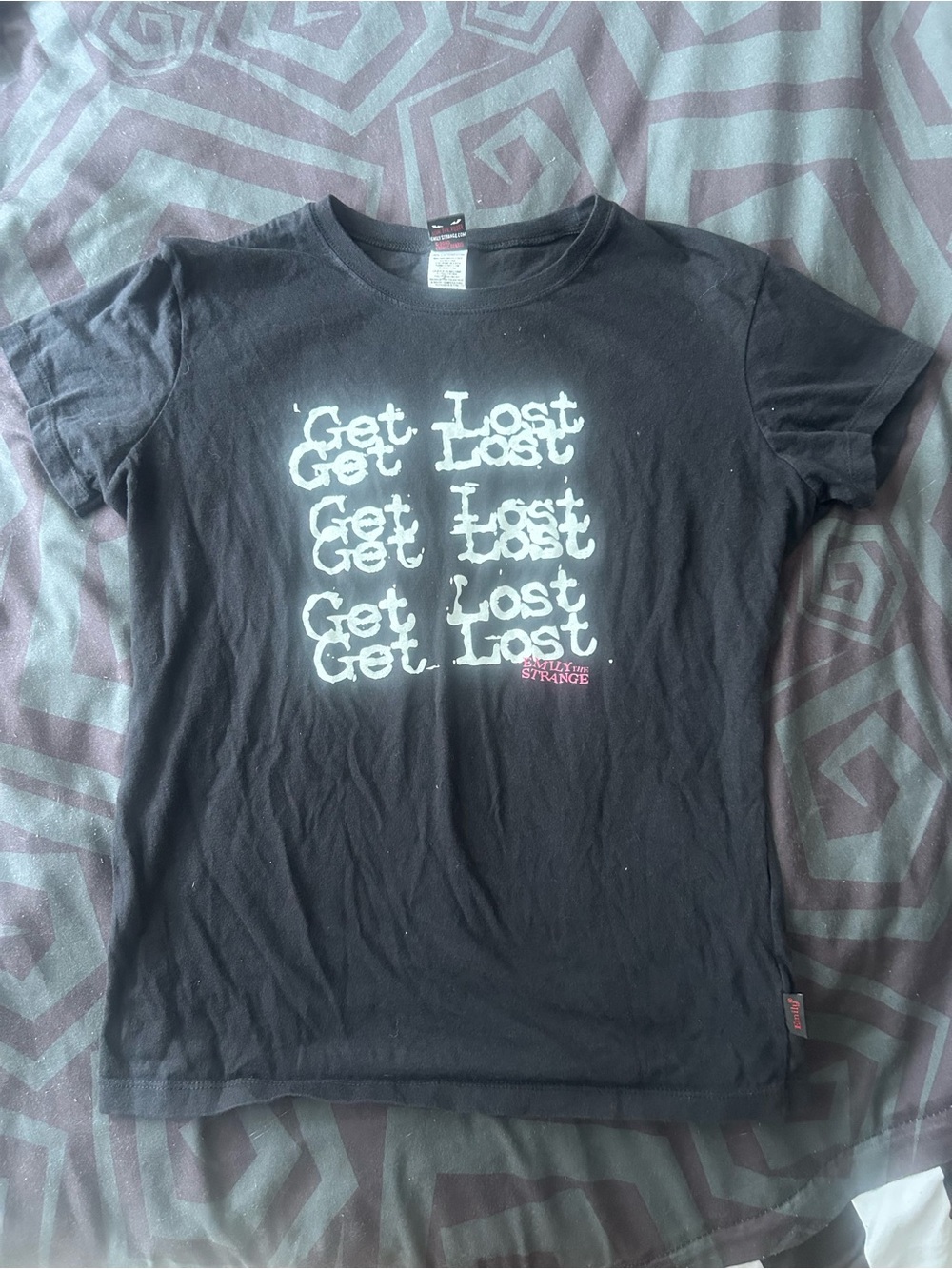 Emily The Strange Vintage T-Shirt “Get Lost”